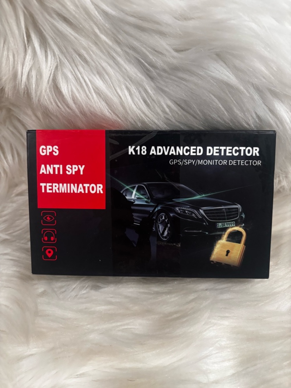 K18 Advanced Detector GPS Anti-Spy Terminator - Black